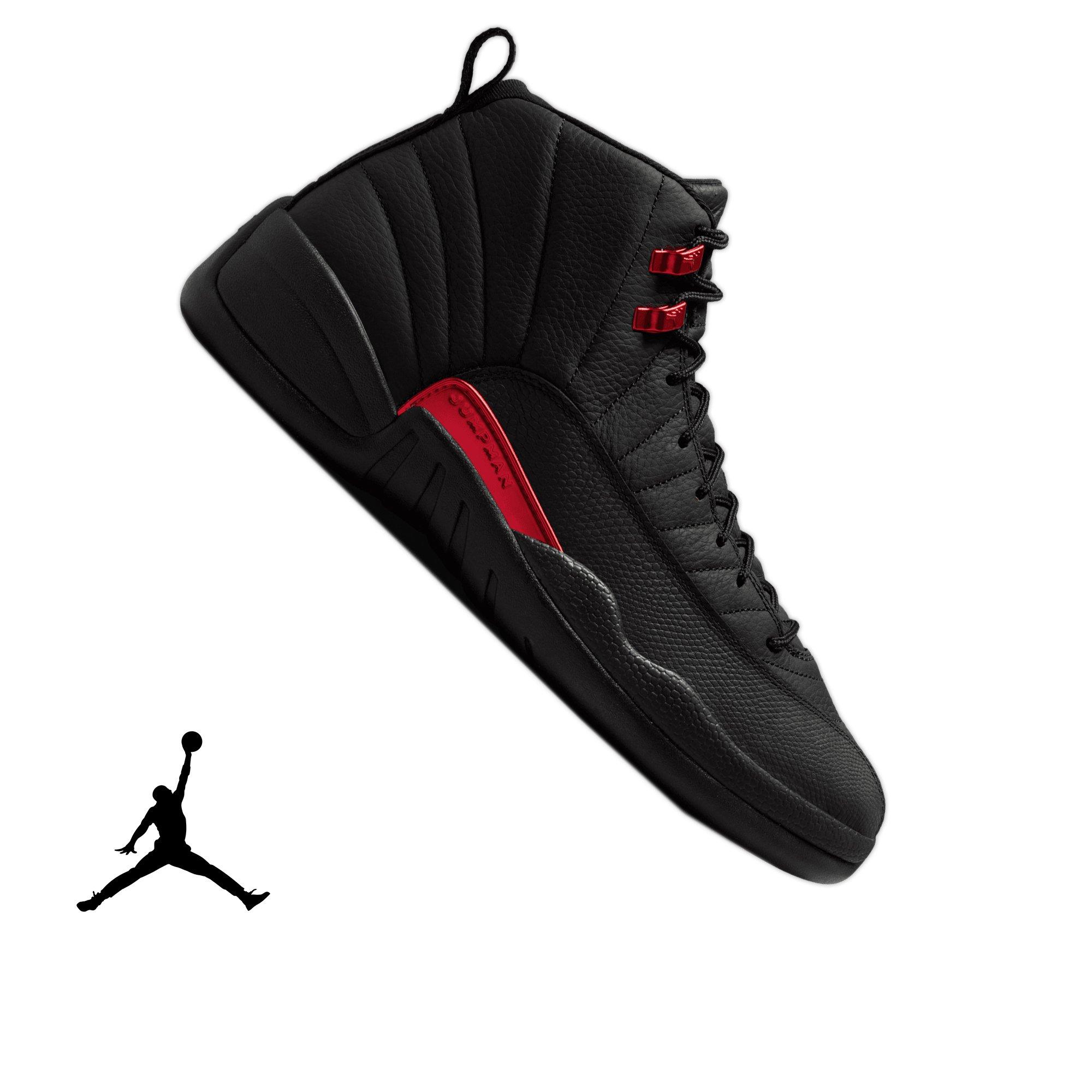 Jordan 12 Retro &ldquo;Bloodline&rdquo; Men's Shoe - BLACK/VARSITY RED